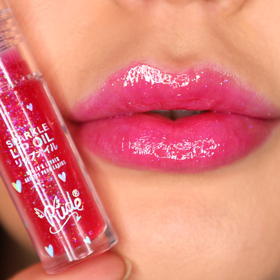 RUDE Sparkle Lip Oil Manga Collection