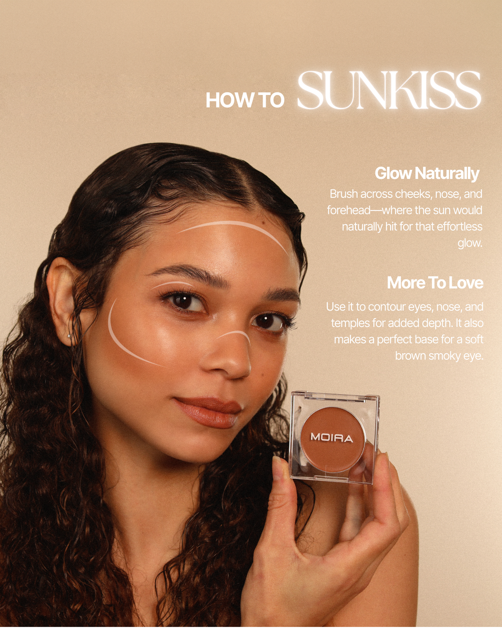 MOIRA Stay Golden Cream Bronzer & Contour | Refills | 3pcs pack