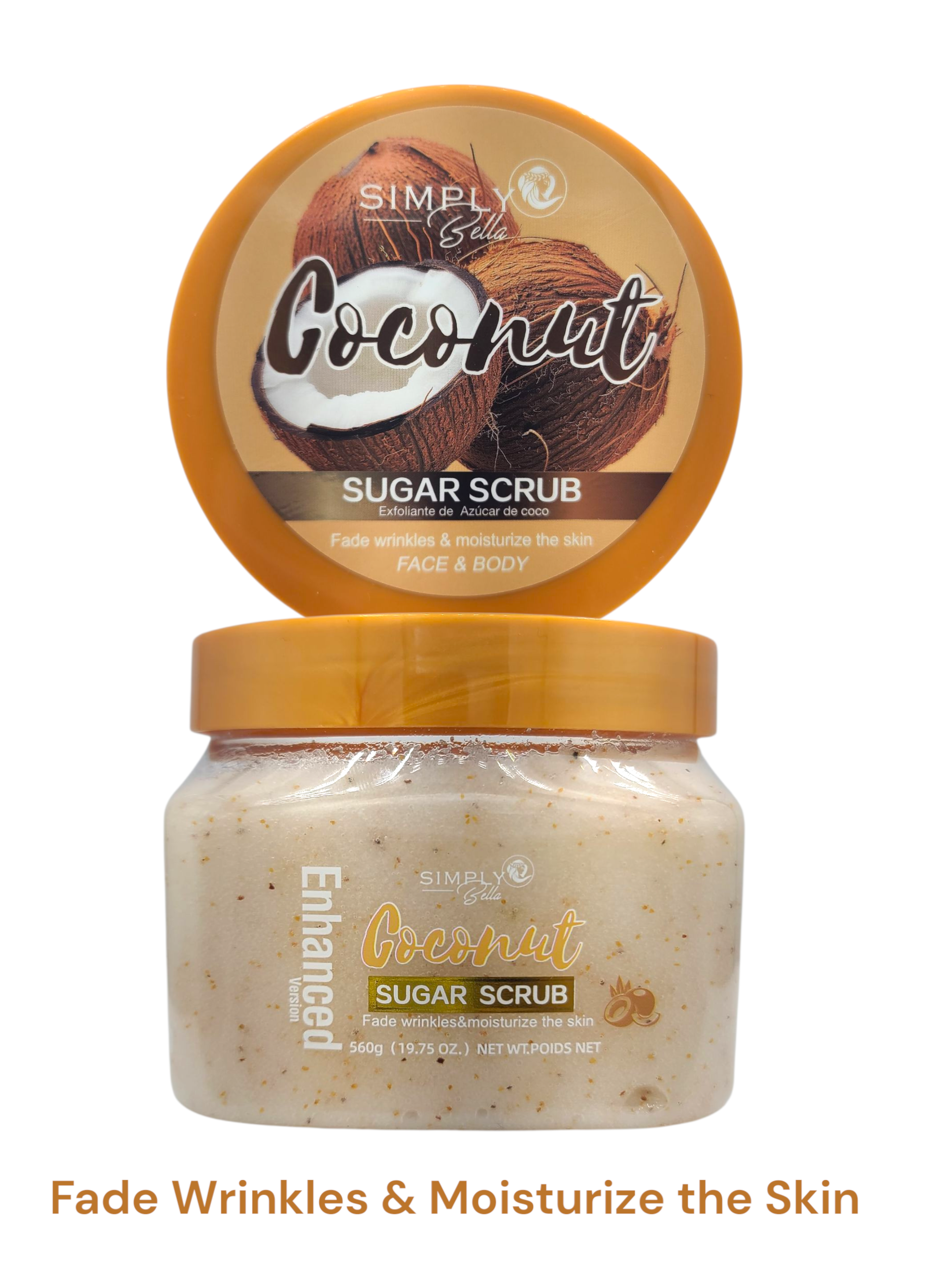 SIMPLY BELLA Coconut Sugar Scrub 560G