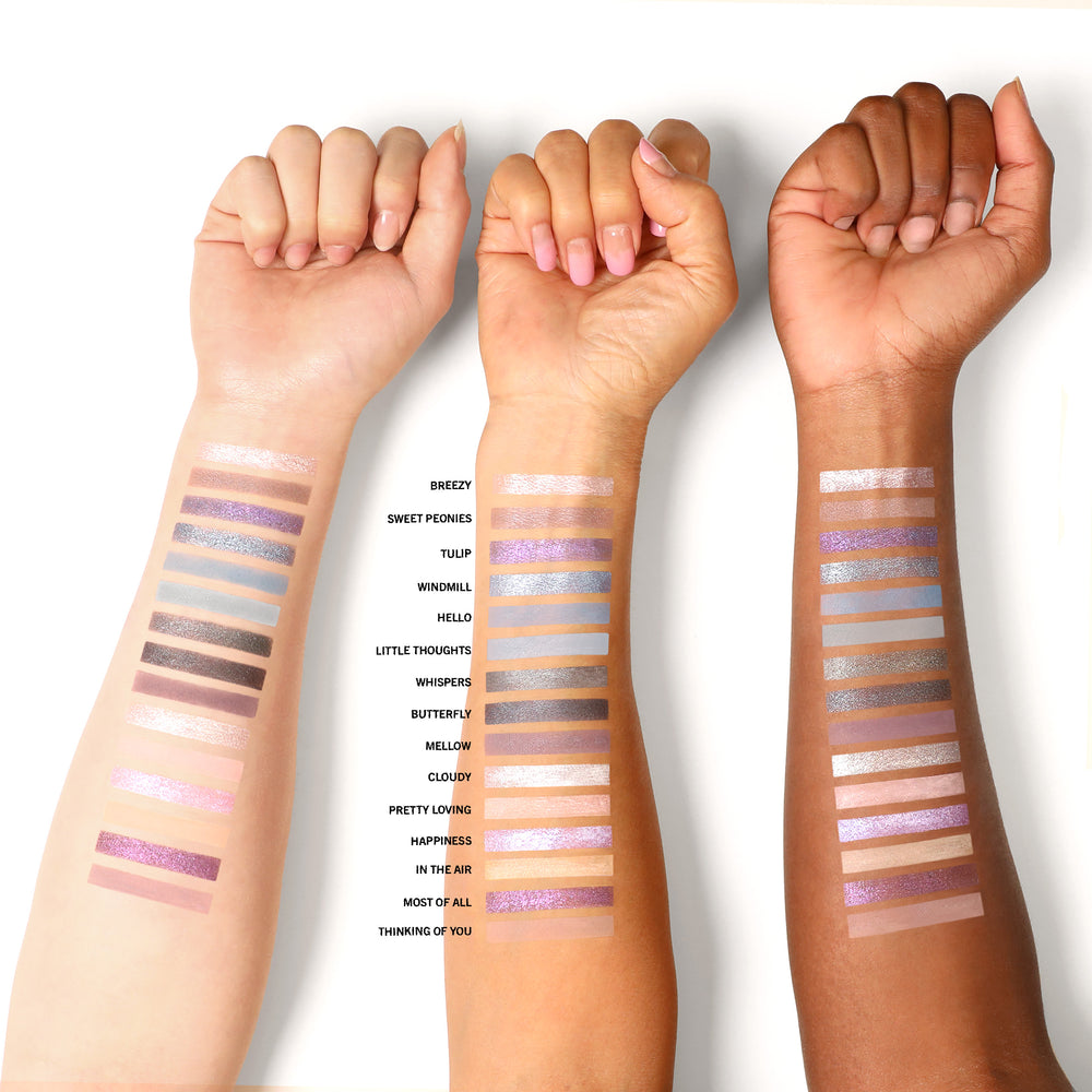 MOIRA Pretty Little Thoughts Pressed Pigment Palette #BPP002 | 3pcs Box