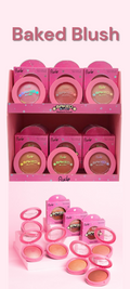 RUDE COSMETIC Baked Blush w/Display / 72pcs + Tester
