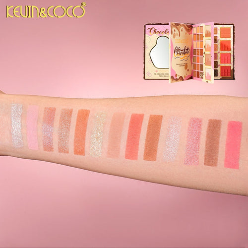 KEVIN&COCO Chocolate Book Face Palette
