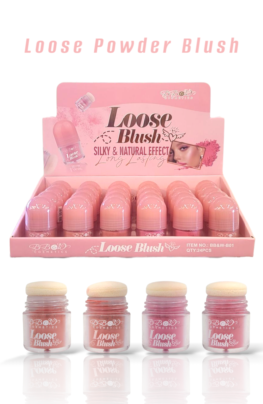 BB&W Loose Blush Long Lasting | 24pcs Display