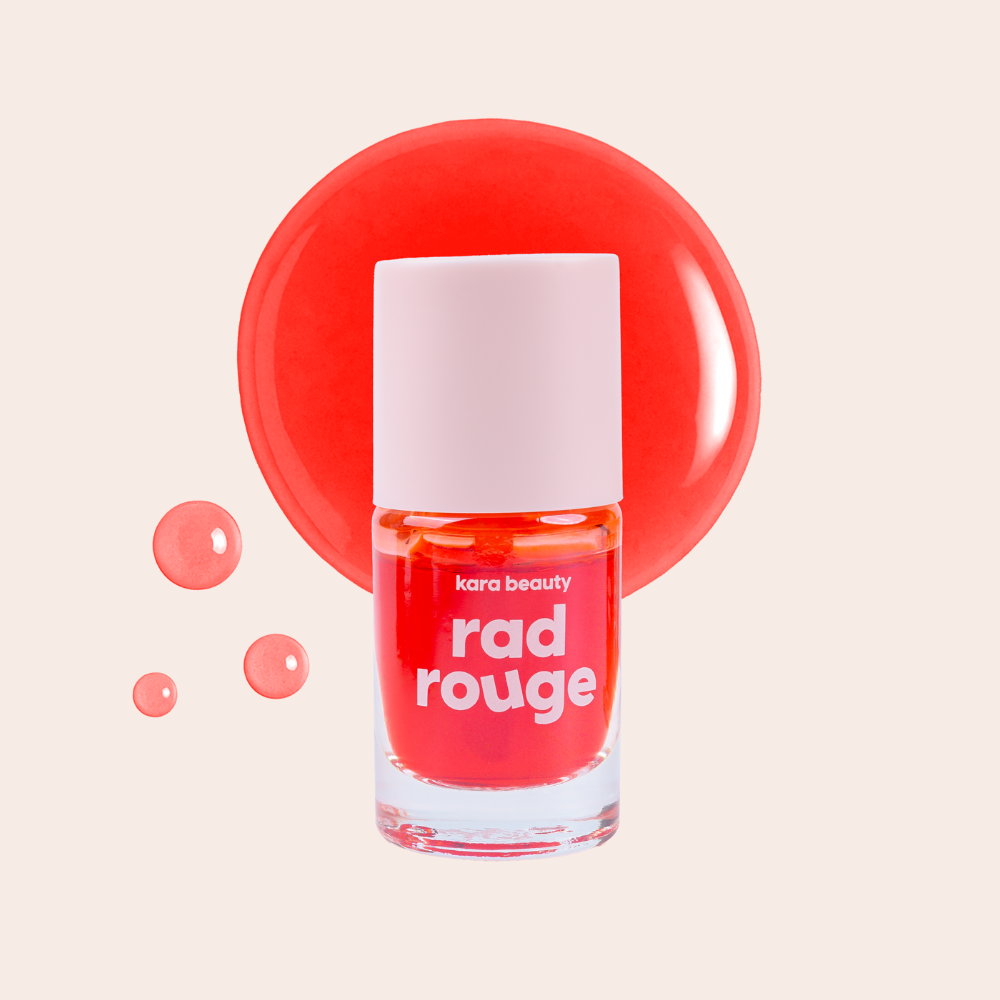 KARA BEAUTY Rad Rouge Lip & Cheek Tint | 40pcs Display + Tester