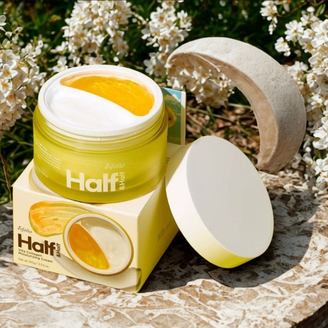 ESFOLIO Half & Half Vita Collagen Moisturizing Cream 100g