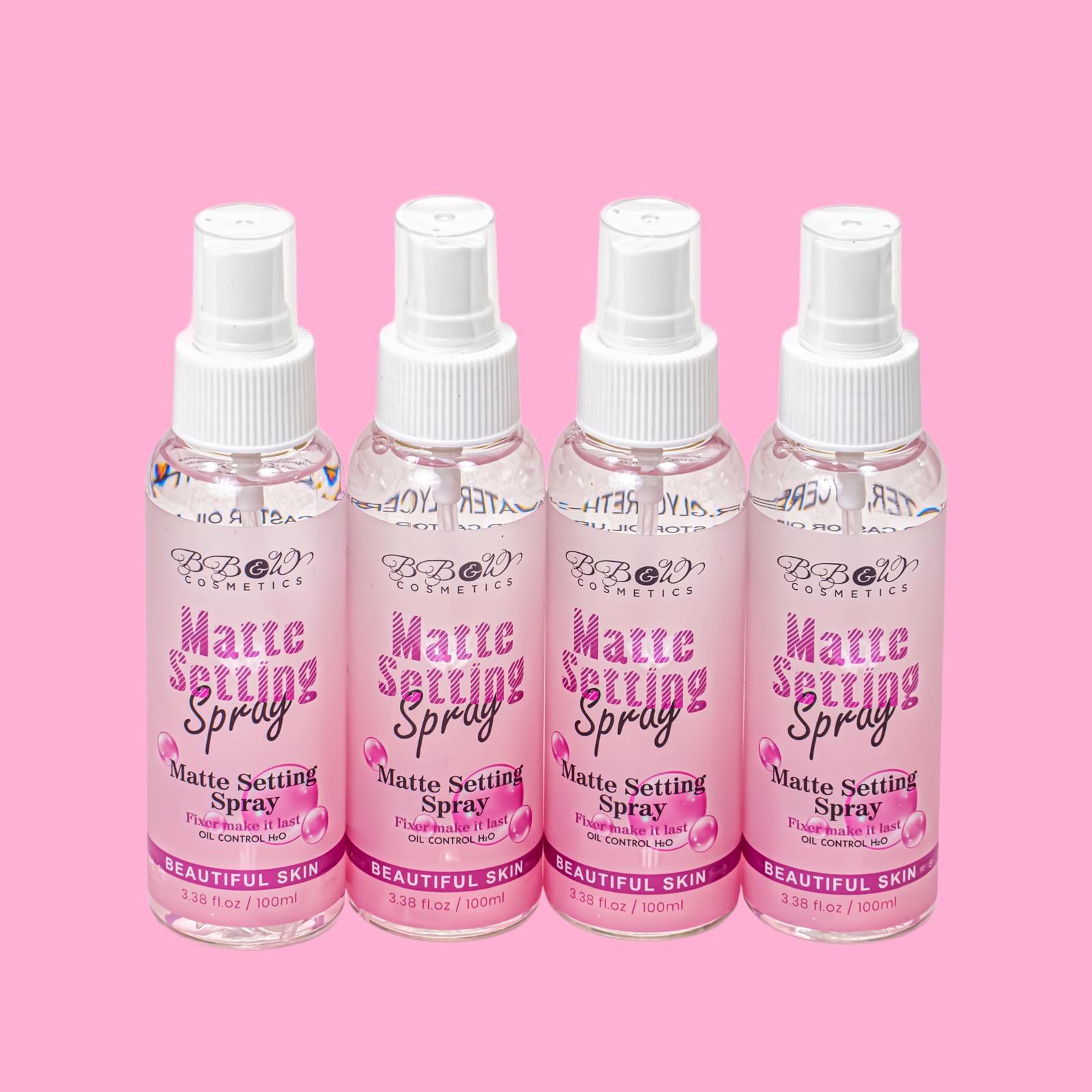BB&W Matte Setting Spray | 12pcs Display