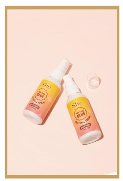 S.HE MAKEUP The Face Glue Setting Spray / 12pcs Display