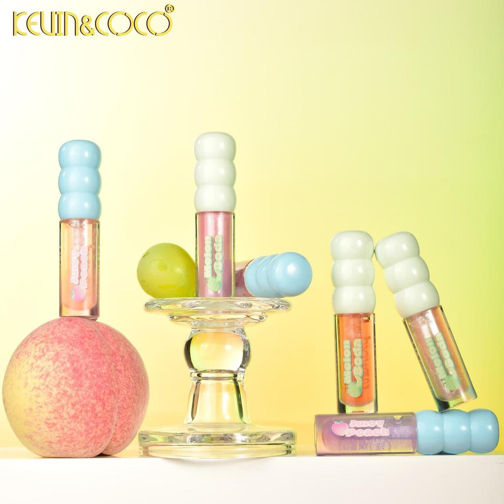 KEVIN & COCO Lip Glaze Lip Gloss Set / 24pcs Display