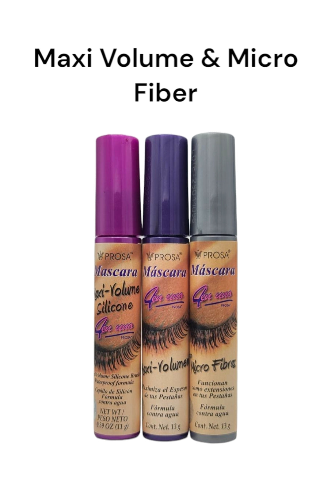 PROSA Crystal Protein Gel Mascara