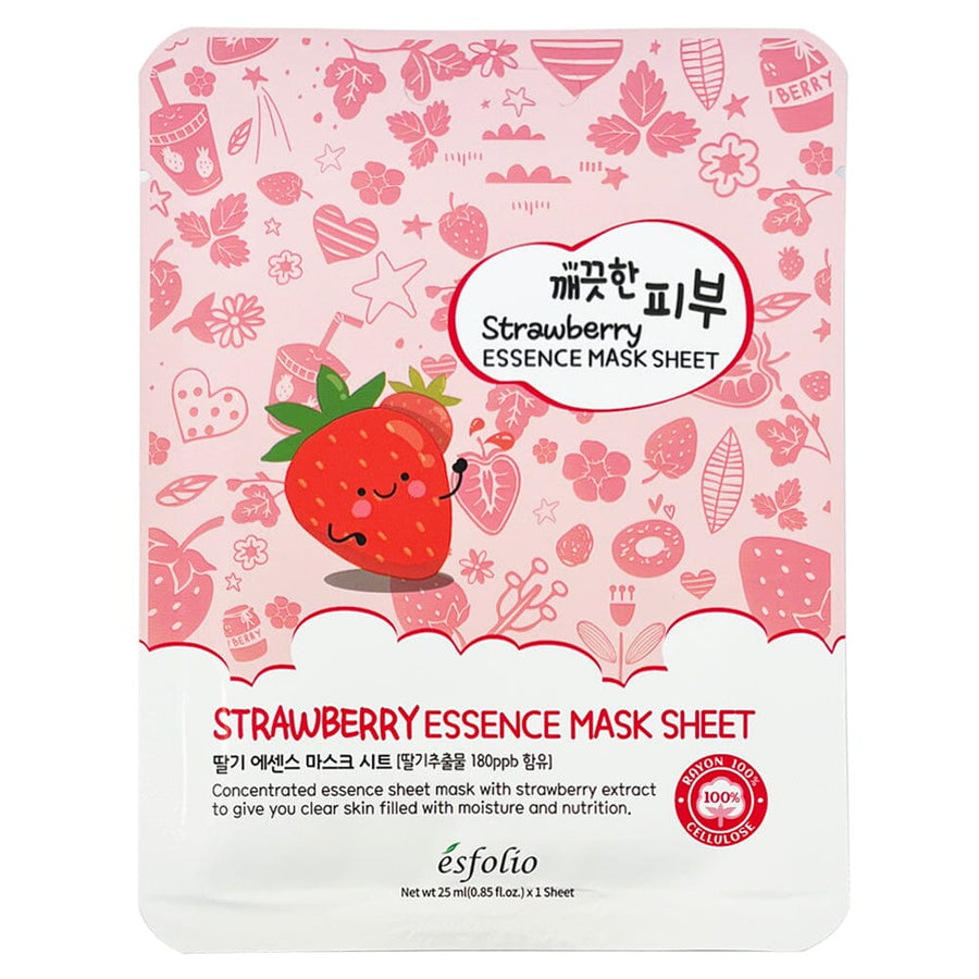 ESFOLIO Essence Mask Sheet - Strawberry