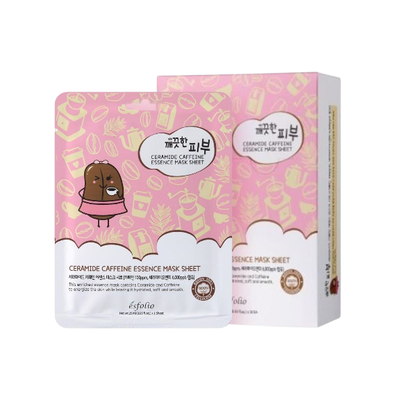 ESFOLIO Essence Mask Sheet - Ceramide Caffeine