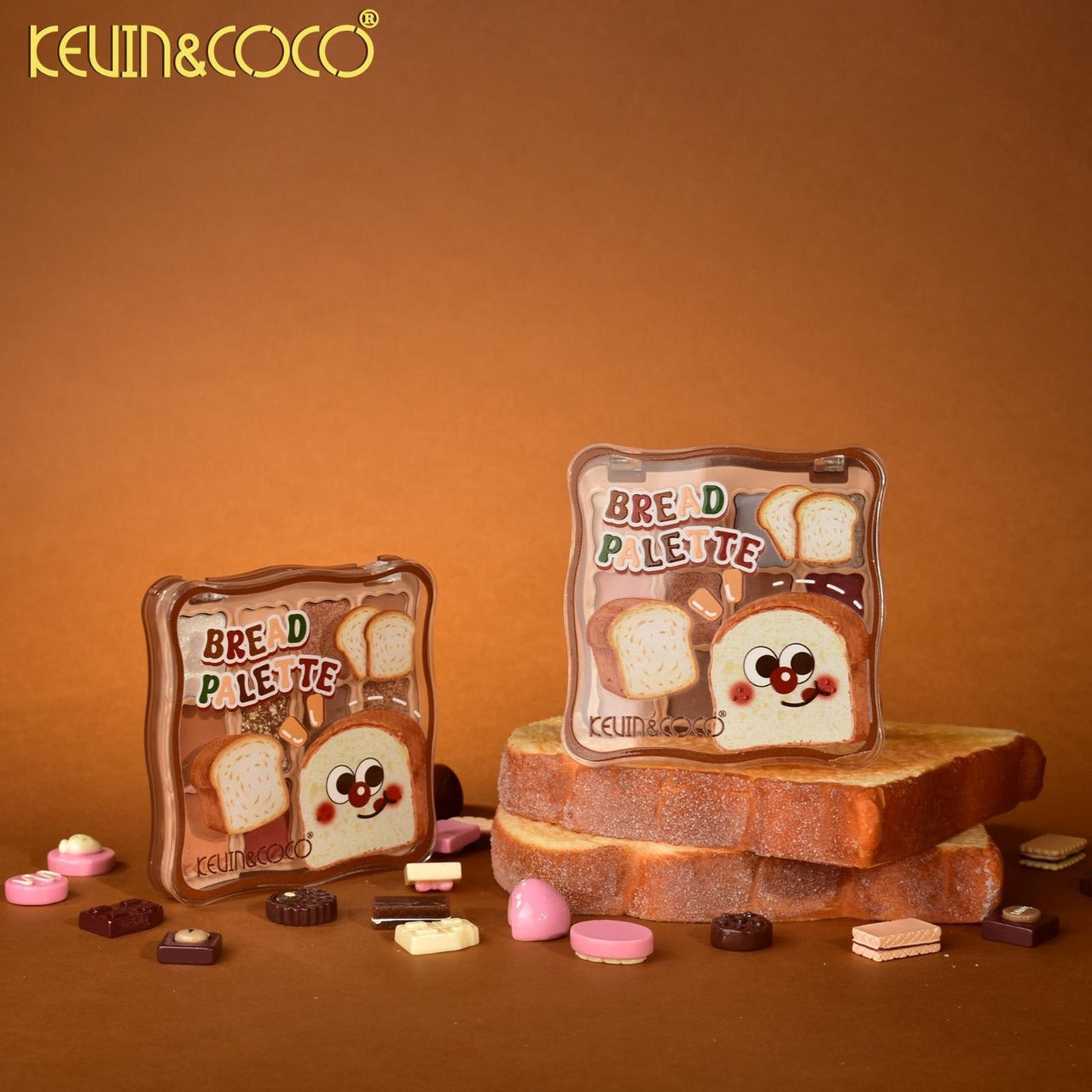 KEVIN&COCO Bread Eyeshadow Palette / 12pcs Display