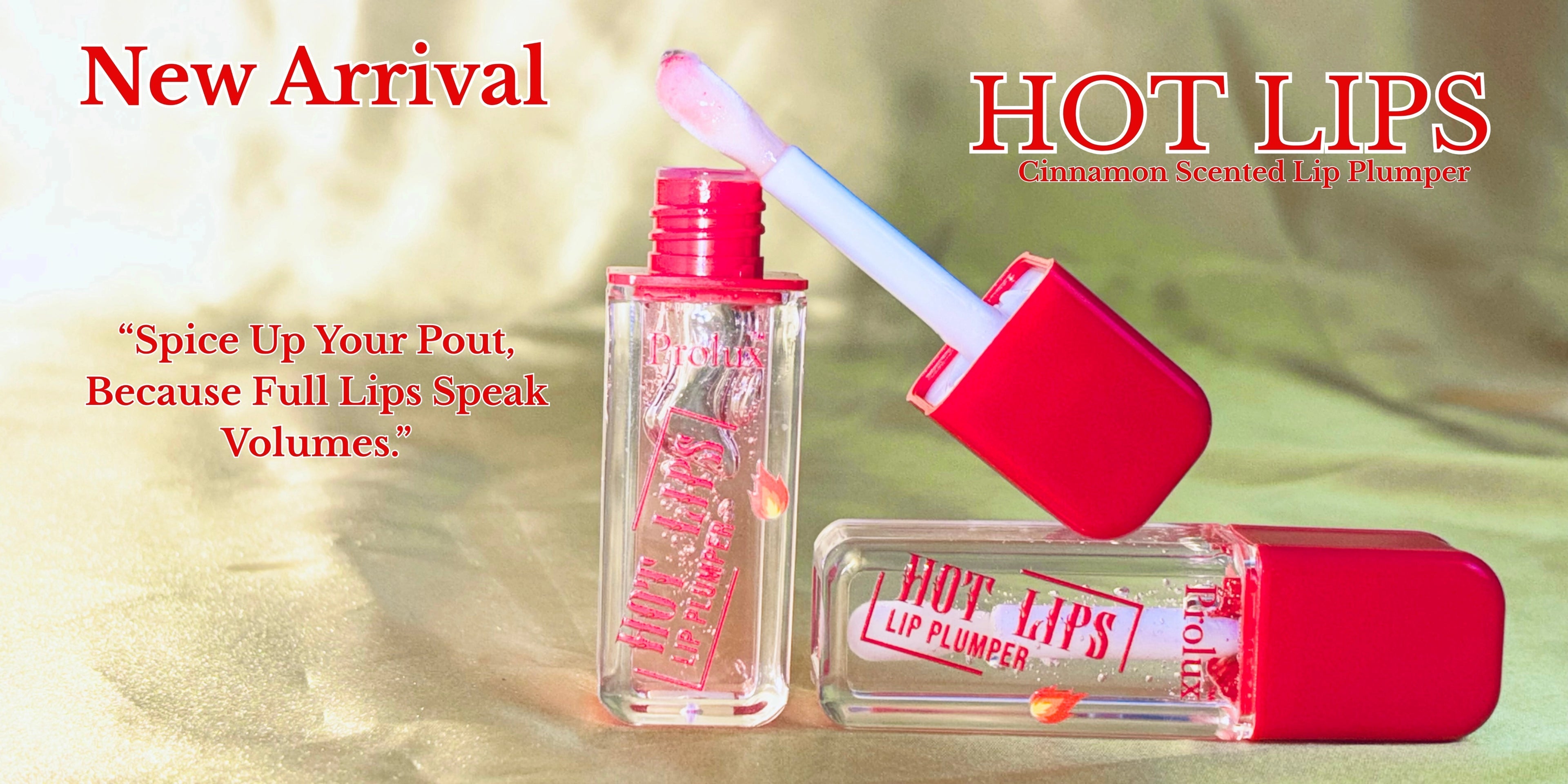 PROLUX Hot Lips Cinnamon Scented Lip Plumper / 24pcs Display