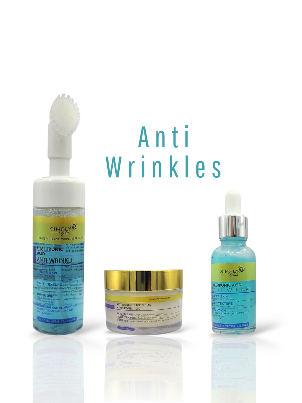 SIMPLY BELLA Hyaluronic Acid Serum - Anti Wrinkle 1.05oz