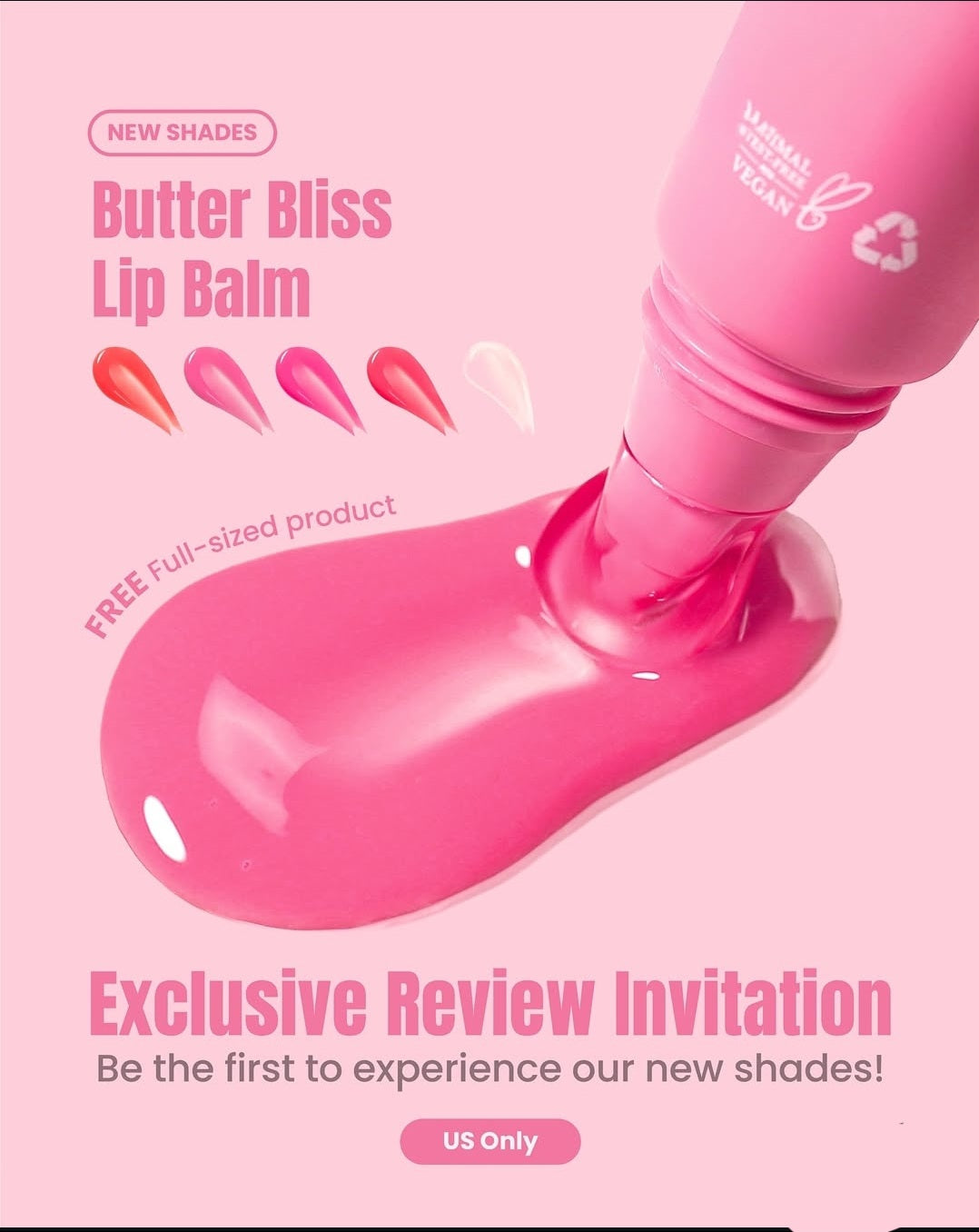 MOIRA Butter Bliss Lip Balm #BBLBSET w/ Display 84pcs + Tester