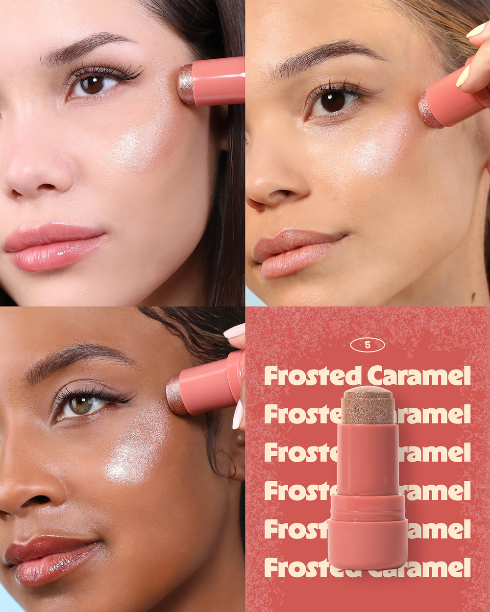 MOIRA Icy Glow Jelly Stick / 3pcs pack