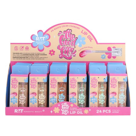 ROMANTIC BEAUTY The Good Life | Magic Lip Oil #LG7048 | 24pcs Display