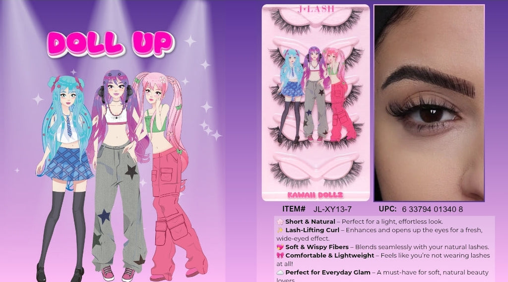 J LASH Kawaii Dollz Eyelashes