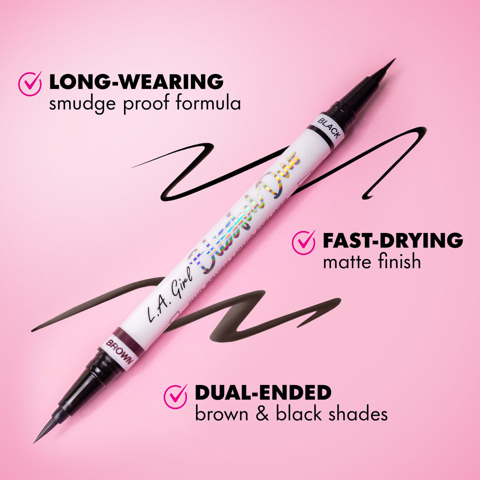 L.A. GIRL Blissful Duo Liner + Glitter liners #GPD546 w/Display 30pcs Display