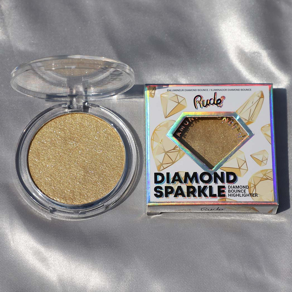 RUDE Diamond Sparkle Highlighter w/Display  36pc Display + Tester