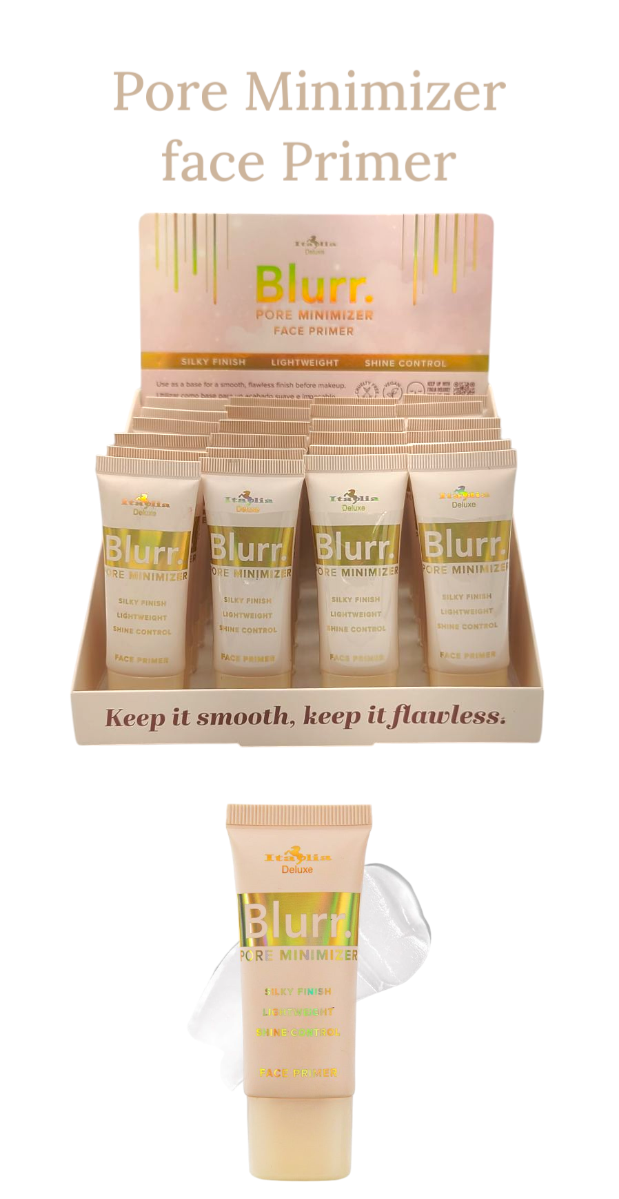 ITALIA Blurr Pore Minimizer Face Primer #097BPM / 24pcs Display