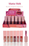 BEAUTY TREATS Matte Melt Matte Liquid Lipstick / 24pcs Box