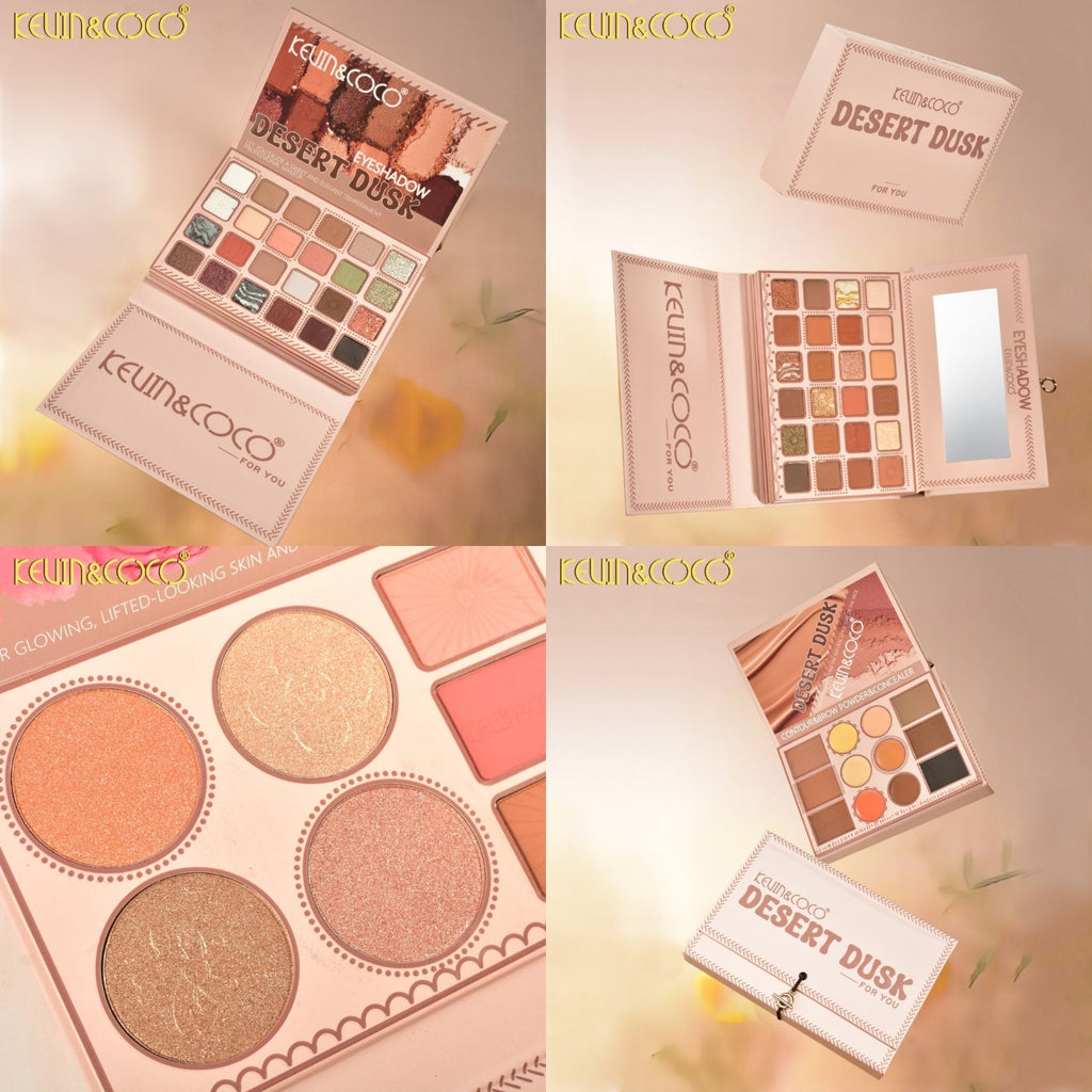 KEVIN&COCO Desert Dust Face & Shadow Palette