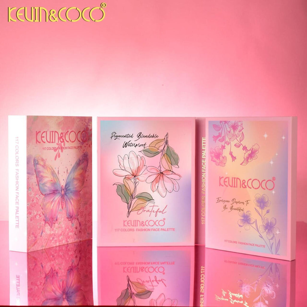 KEVIN&COCO 117 Colors Fashion Palette