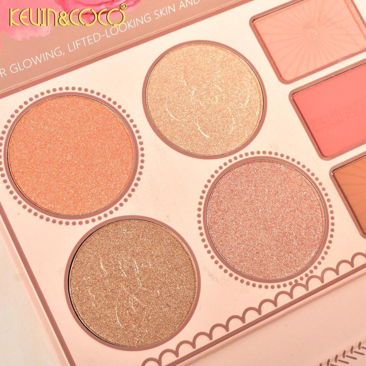 KEVIN&COCO Desert Dust Face & Shadow Palette