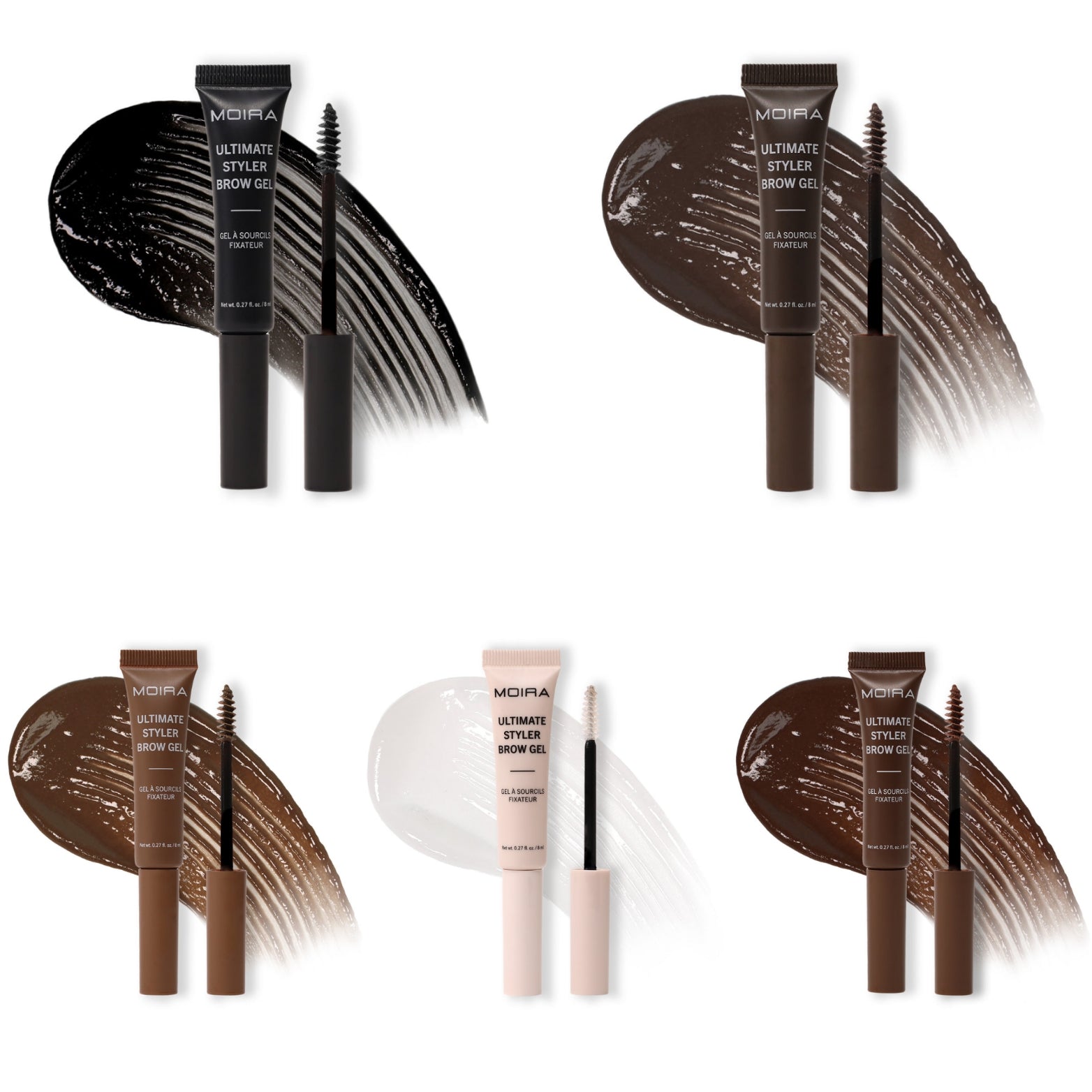 MOIRA Ultimate Styler Brow Gel - Refills - 3pcs Pack