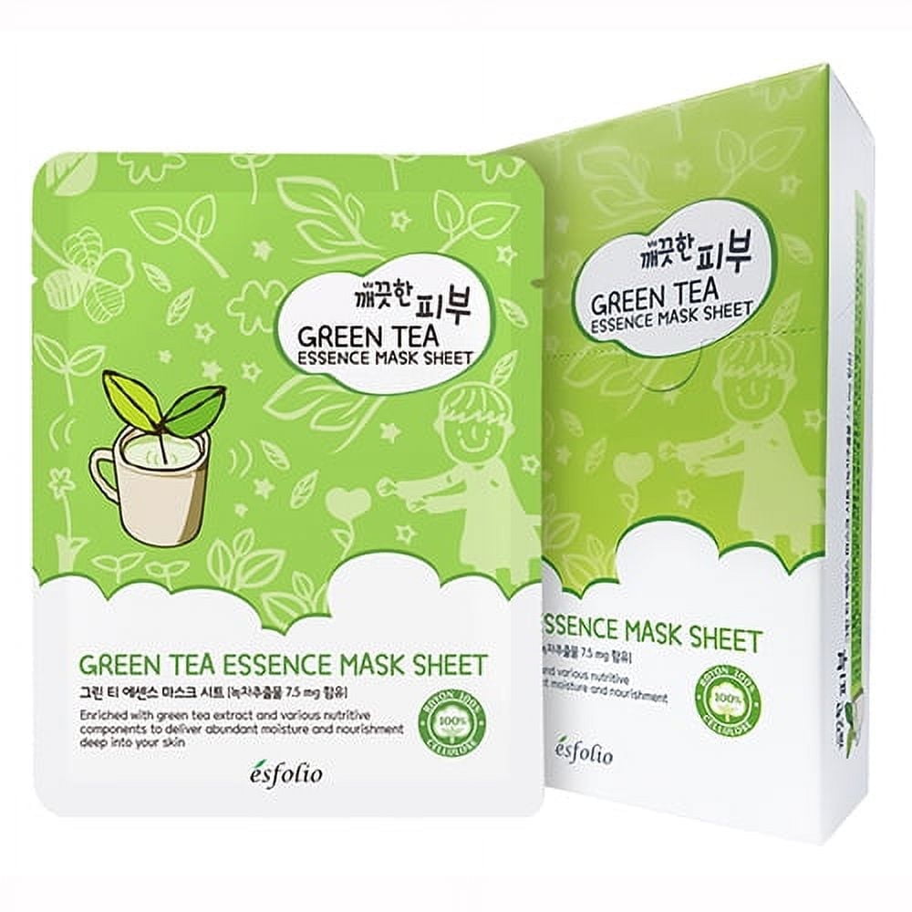 ESFOLIO Essence Mask Sheet - Green Tea