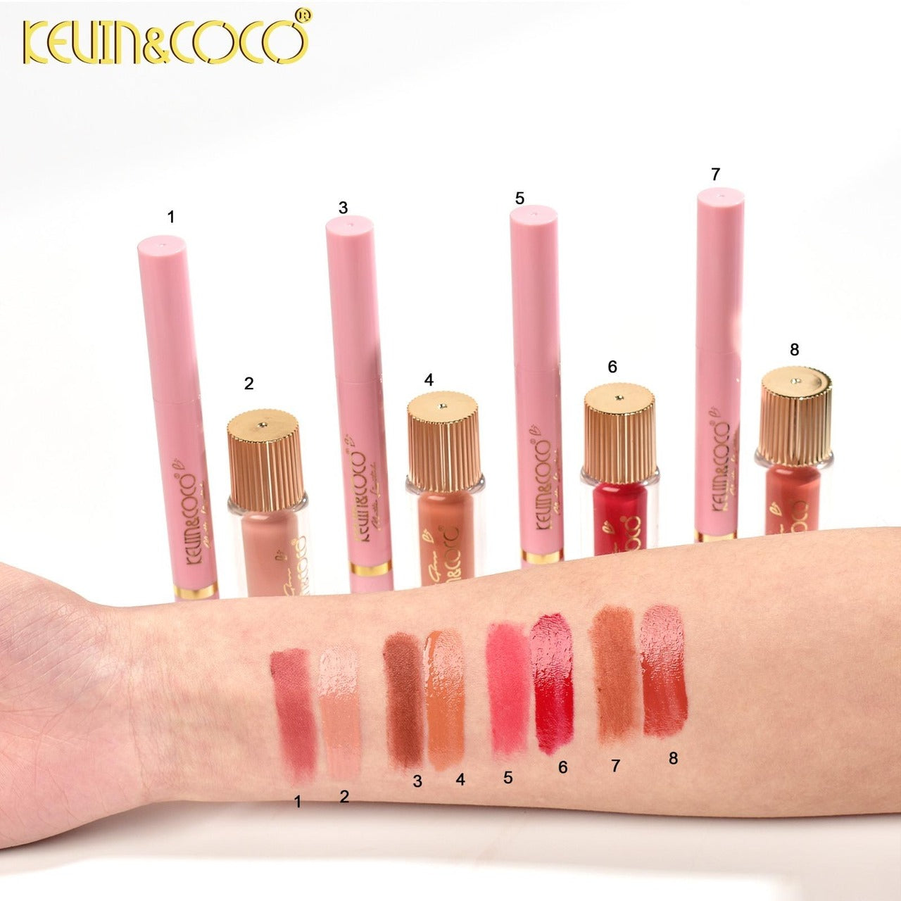 KEVIN&COCO Supple Kiss Lip Duo / 24pcs Display