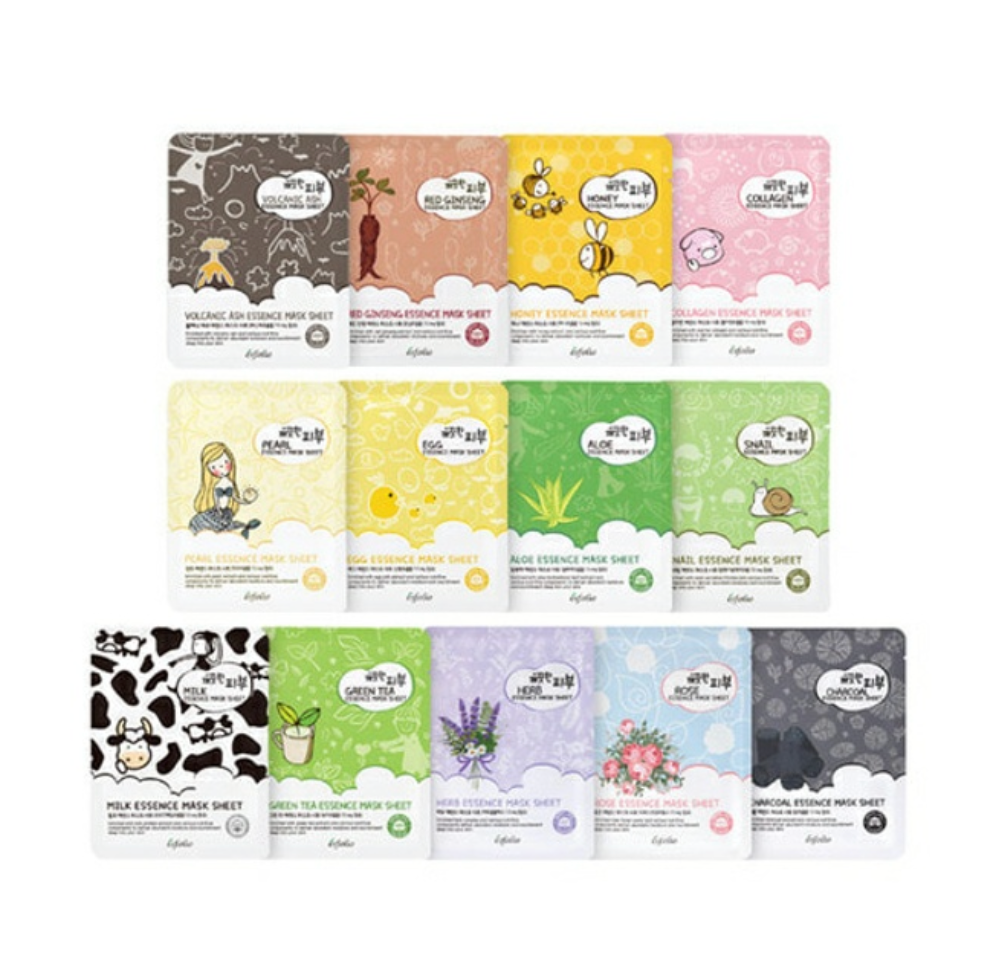 ESFOLIO Essence Mask Sheet - Milk
