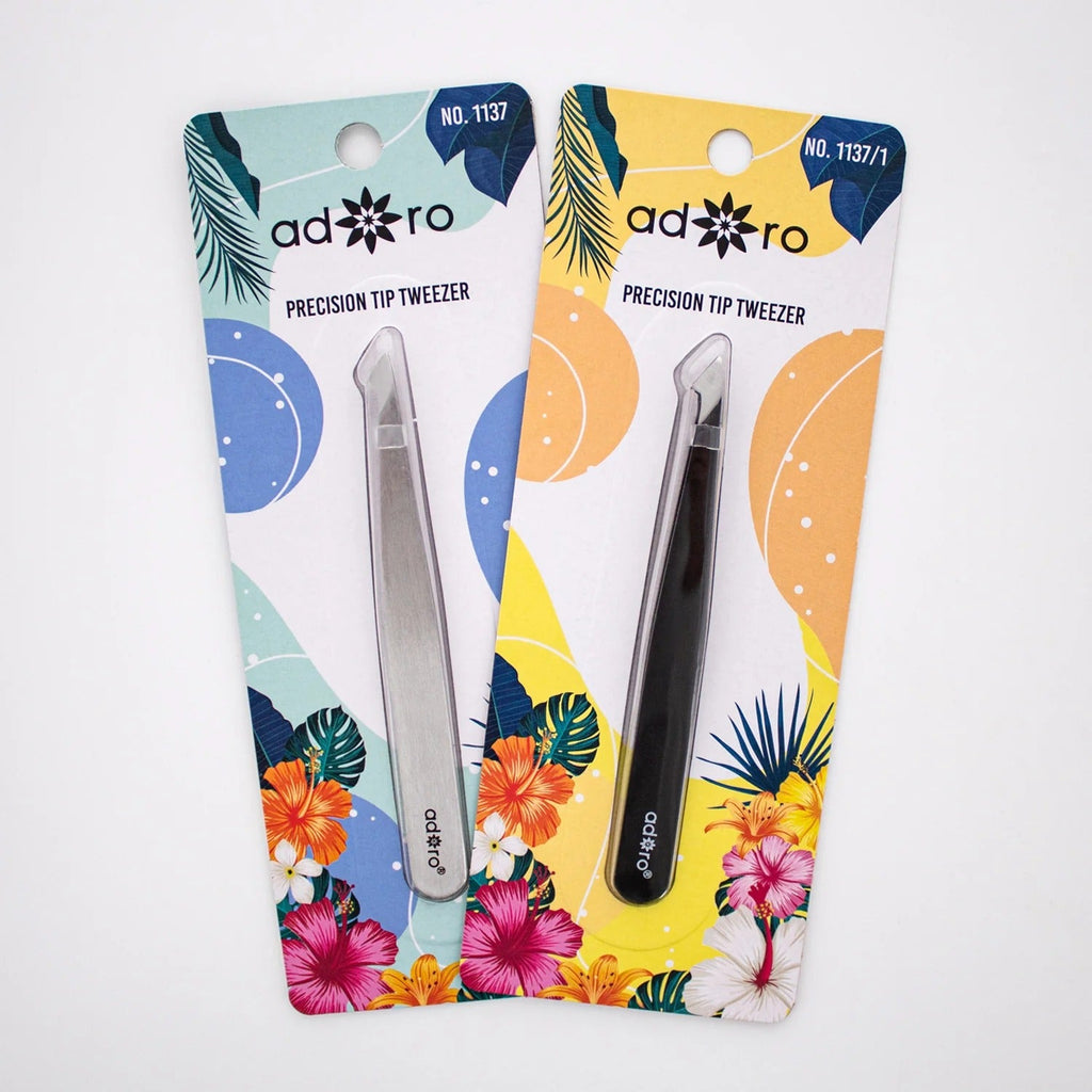 ADORO Precision Tip Tweezer #1137 | 12pcs pack