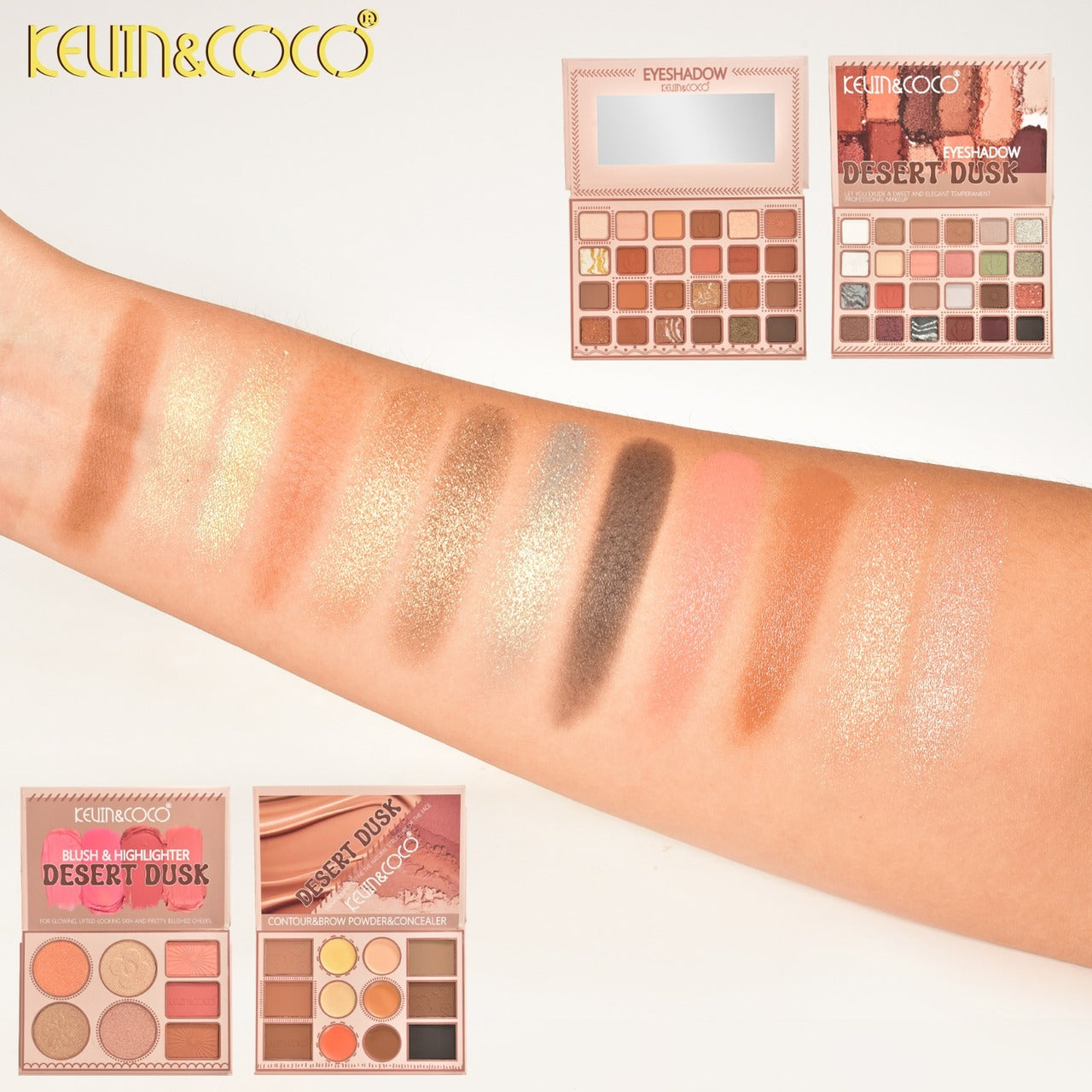 KEVIN&COCO Desert Dust Face & Shadow Palette