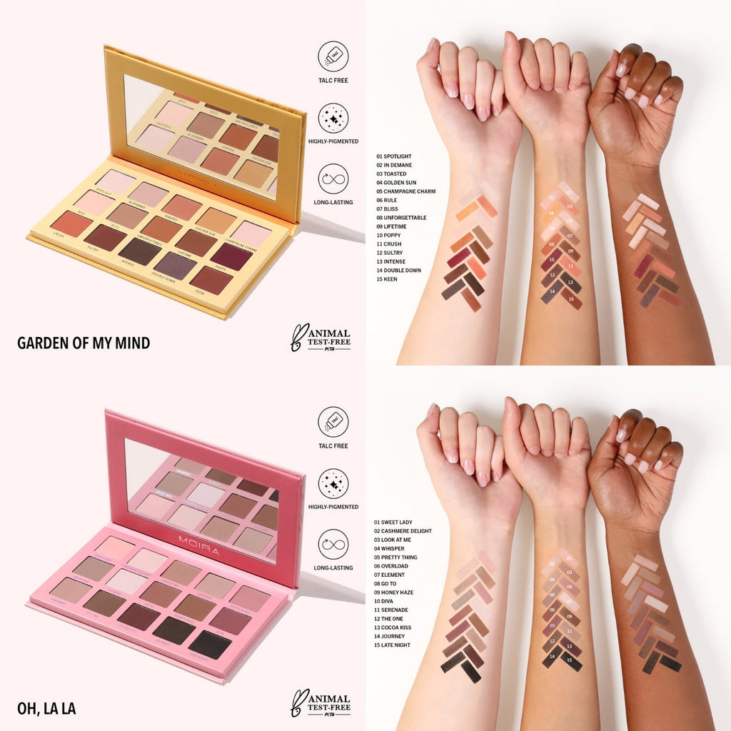 MOIRA Oh La La Eyeshadow Palette #BPP004N | 3pcs Box