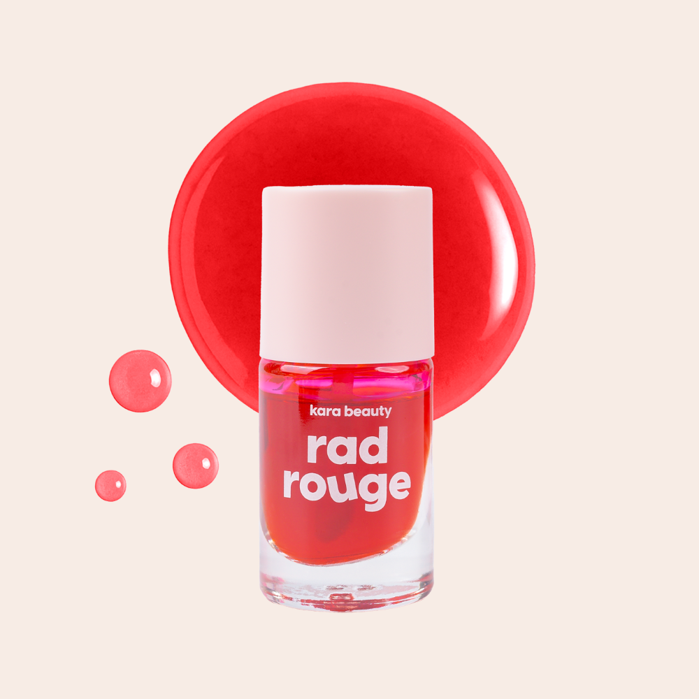 KARA BEAUTY Rad Rouge Lip & Cheek Tint | 40pcs Display + Tester