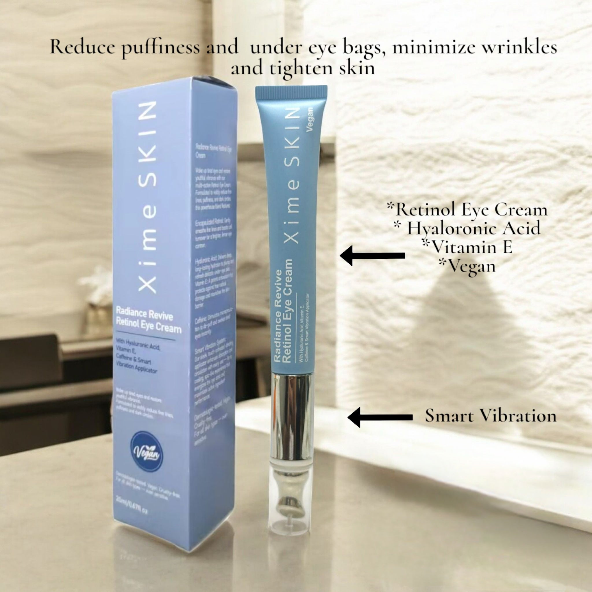 XIME SKIN Radiance Revive Retinol Eye Cream 20ml / 3pcs