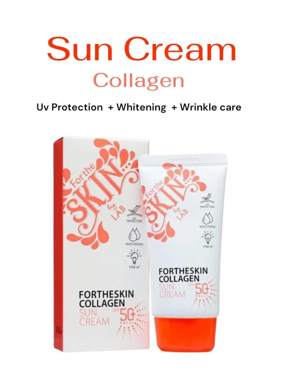 FORTHESKIN Collagen Sun Cream SPF 50 Pa+++ 70ml