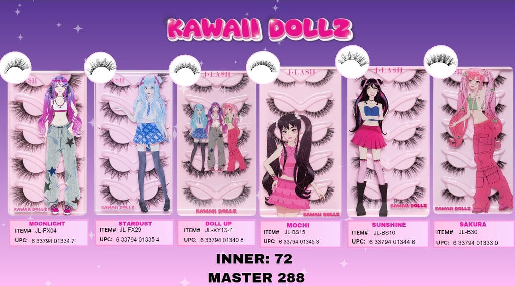 J LASH Kawaii Dollz Eyelashes