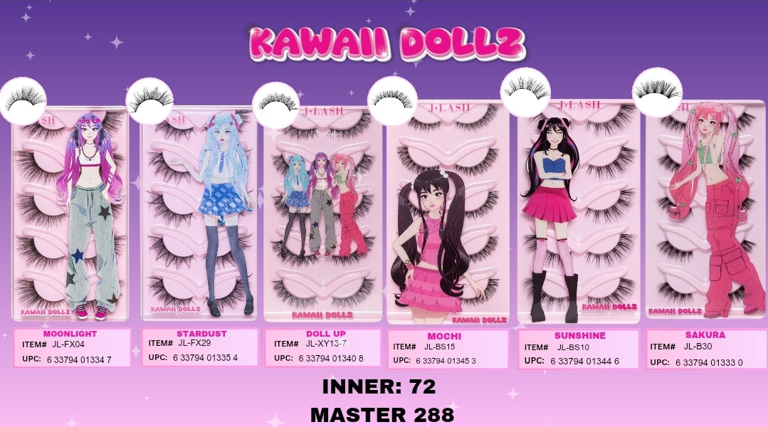 J LASH Kawaii Dollz Eyelashes
