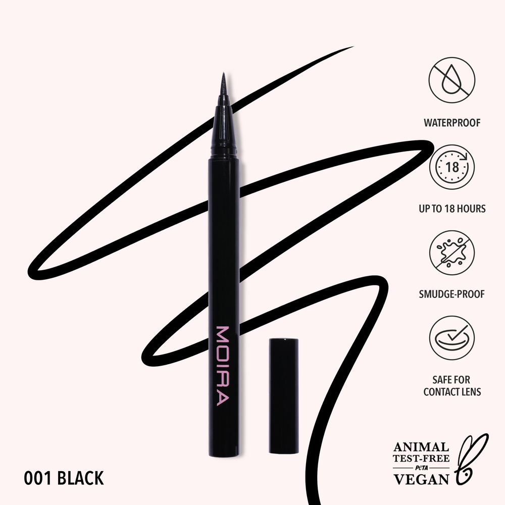 MOIRA Liquid Liner w/Display 66pcs Display